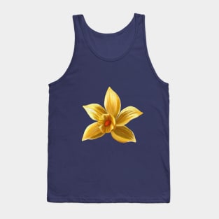 Sweet Vanilla Flower Tank Top